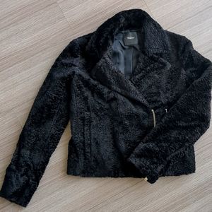 Theory black moto jacket